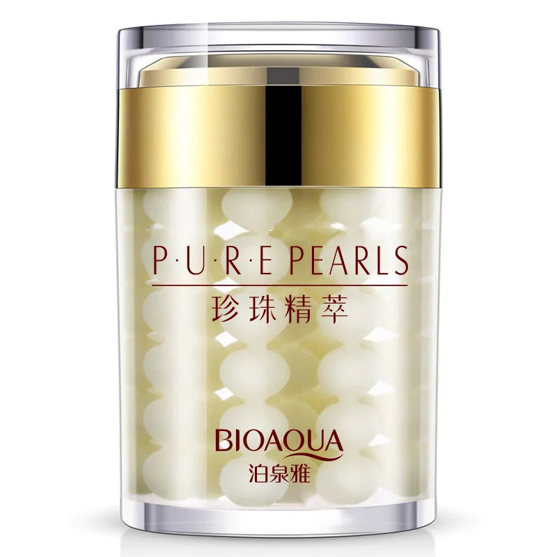 BIOAQUA Pure Pearl Face Cream Moisturizing Skin Firming Hydrating